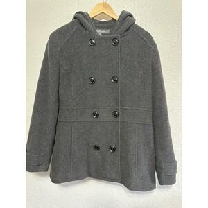 Kenneth Cole Reaction Women's Gray  Coat size 14